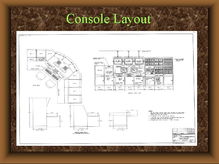 Console Layout 