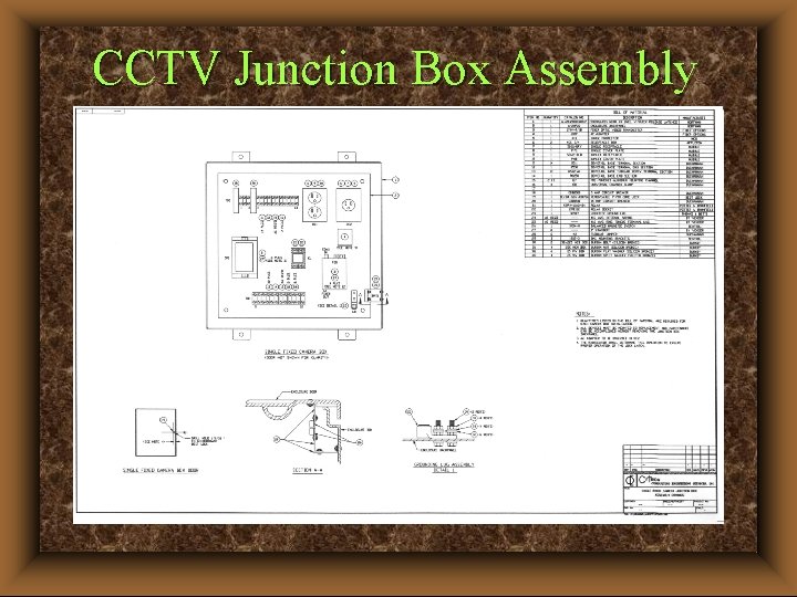 CCTV Junction Box Assembly 