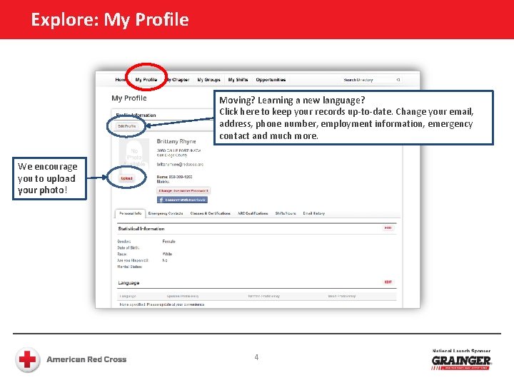 Explore: My Profile Moving? Learning a new language? Click here to keep your records Explore: My Profile Moving? Learning a new language? Click here to keep your records