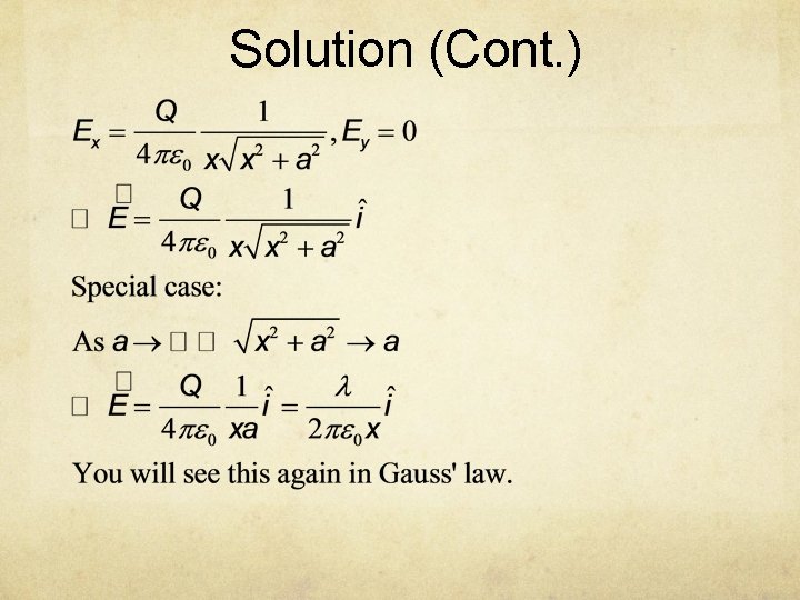 Solution (Cont. ) 