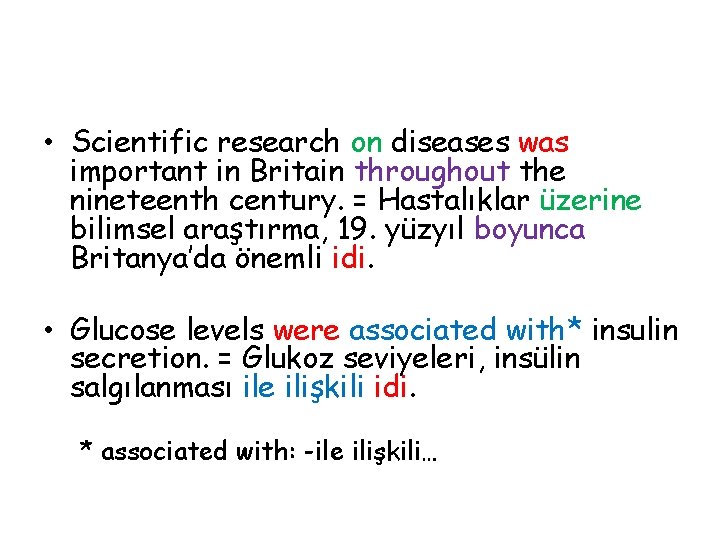  • Scientific research on diseases was important in Britain throughout the nineteenth century.