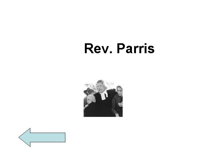 Rev. Parris 