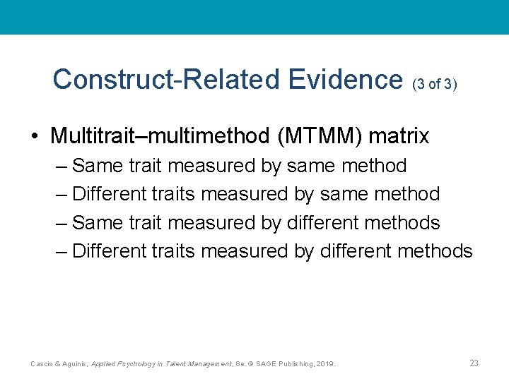 Chapter 7 Validation and Use of IndividualDifferences Measures
