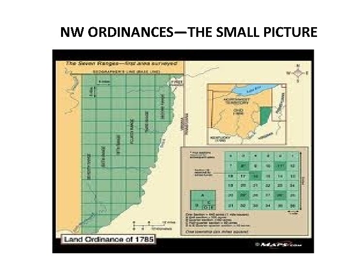 NW ORDINANCES—THE SMALL PICTURE 