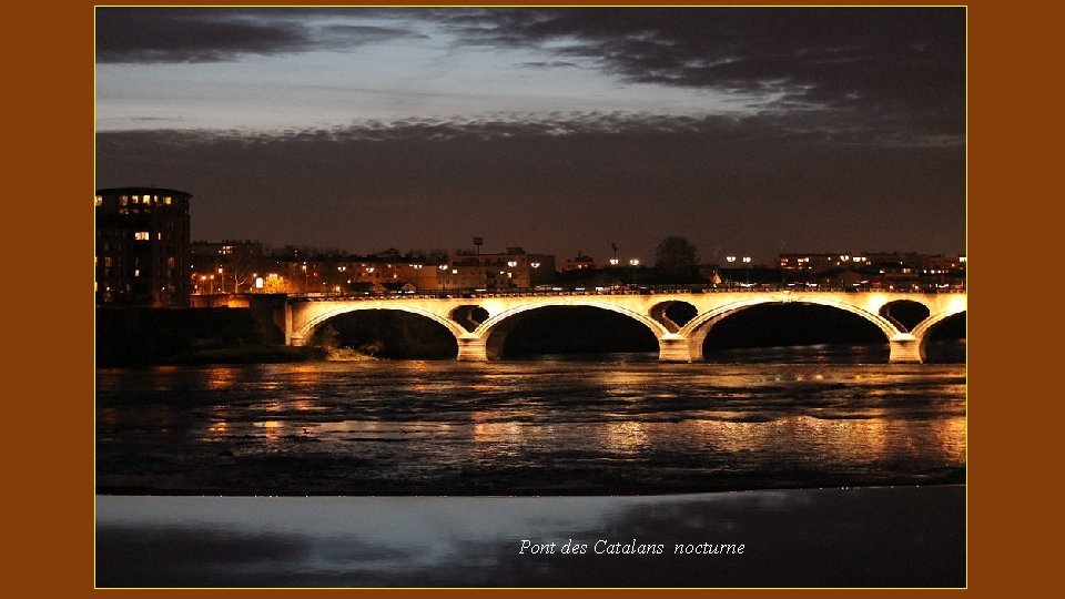 Pont des Catalans nocturne 