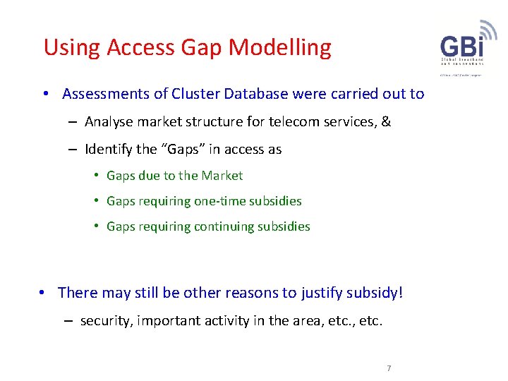 Bridging the Gaps Industry Forum Launch of ICT