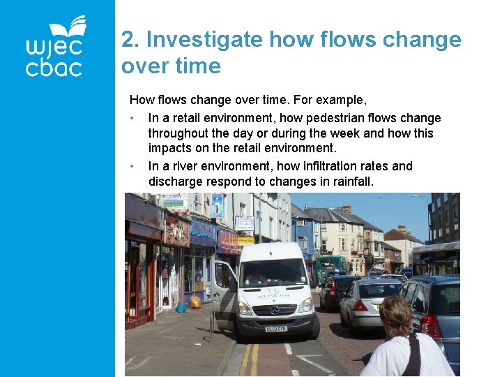 2. Investigate how flows change over time How flows change over time. For example,