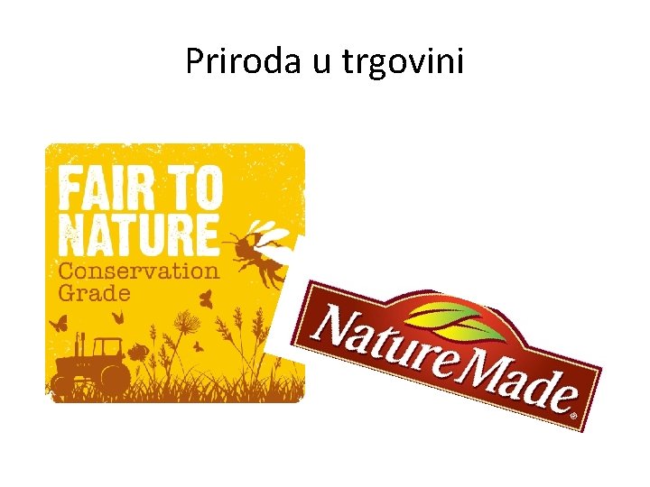 Priroda u trgovini 