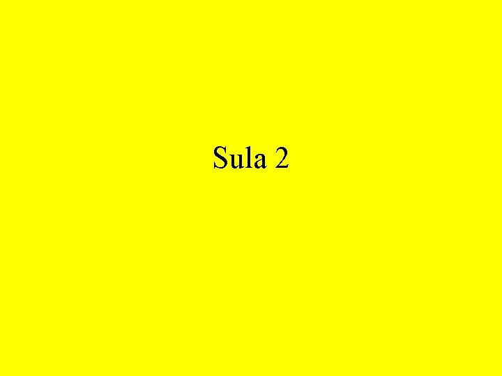 Sula 2 Sula 2