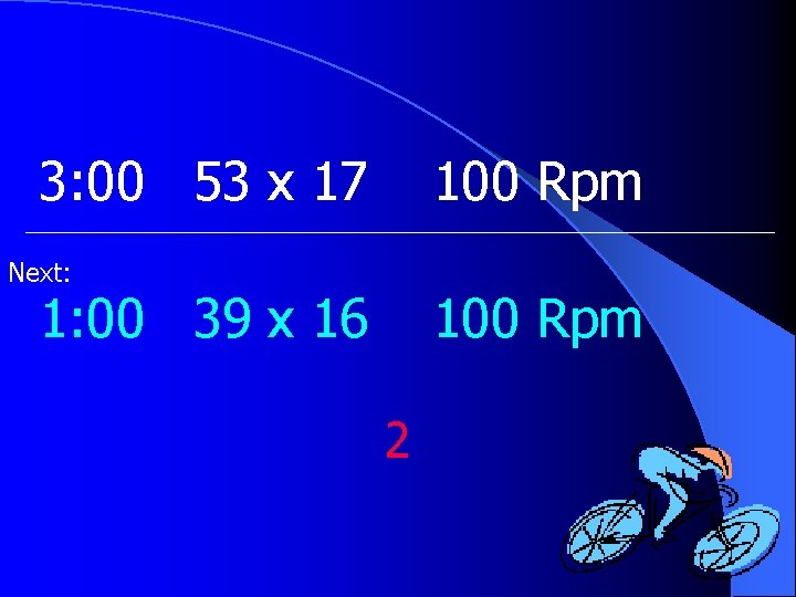 3: 00 53 x 17 100 Rpm Next: 1: 00 39 x 16 100