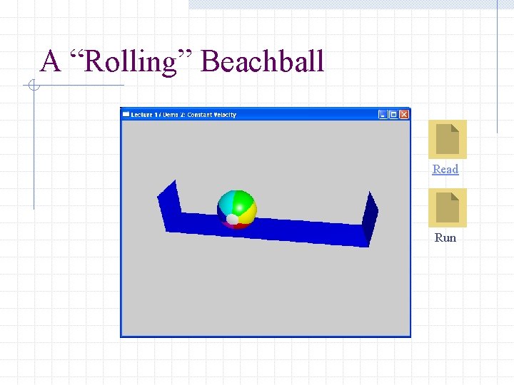 A “Rolling” Beachball Read Run 