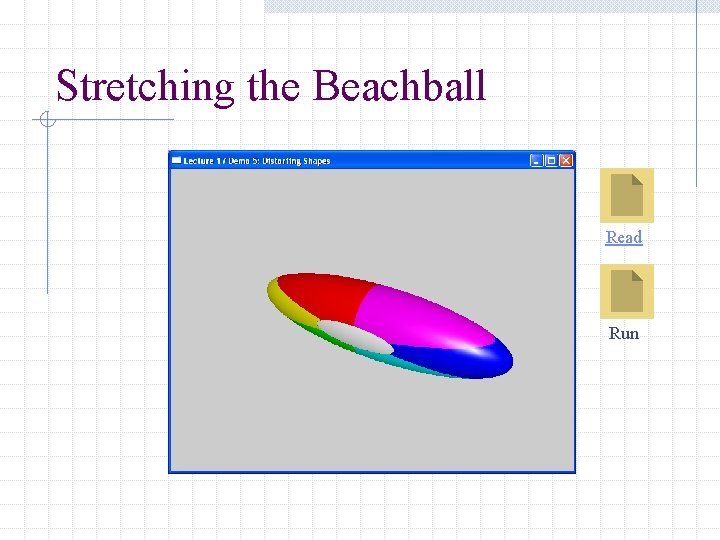 Stretching the Beachball Read Run 