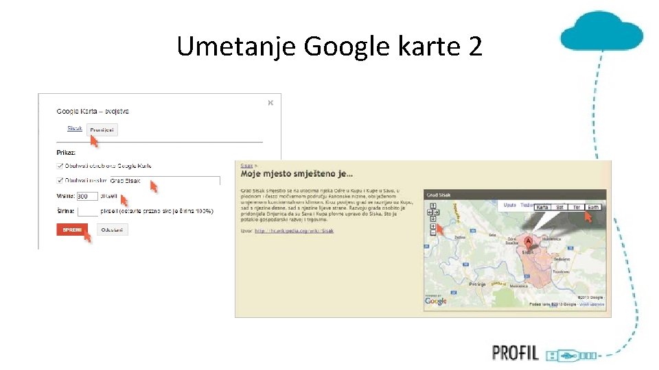 Umetanje Google karte 2 