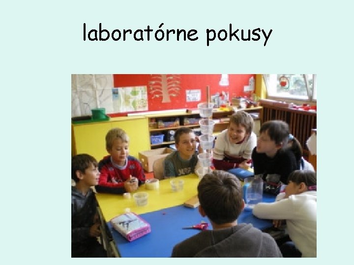 laboratórne pokusy 