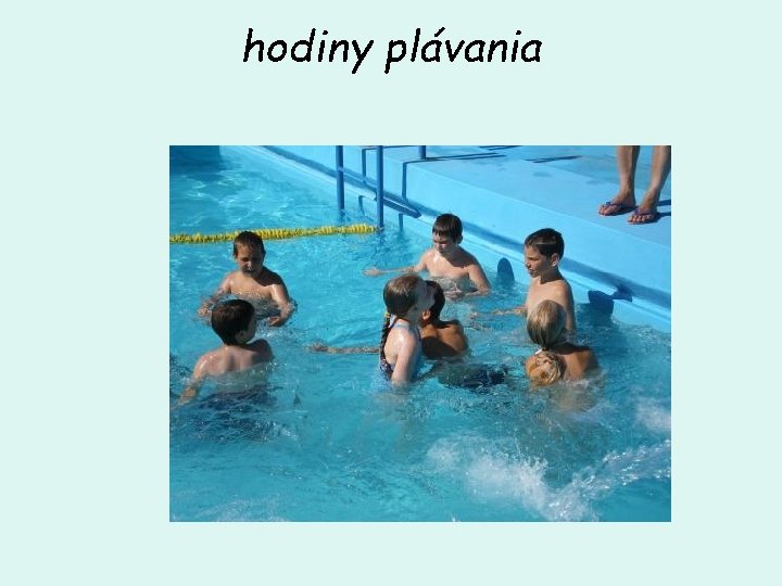 hodiny plávania 