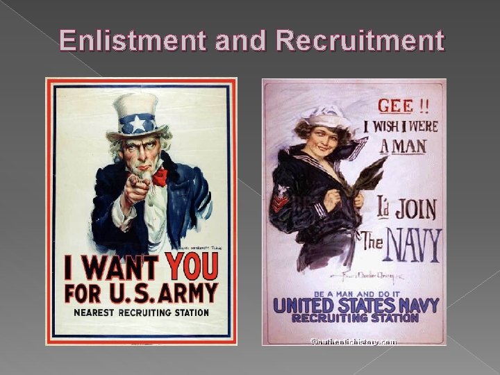 Enlistment and Recruitment 