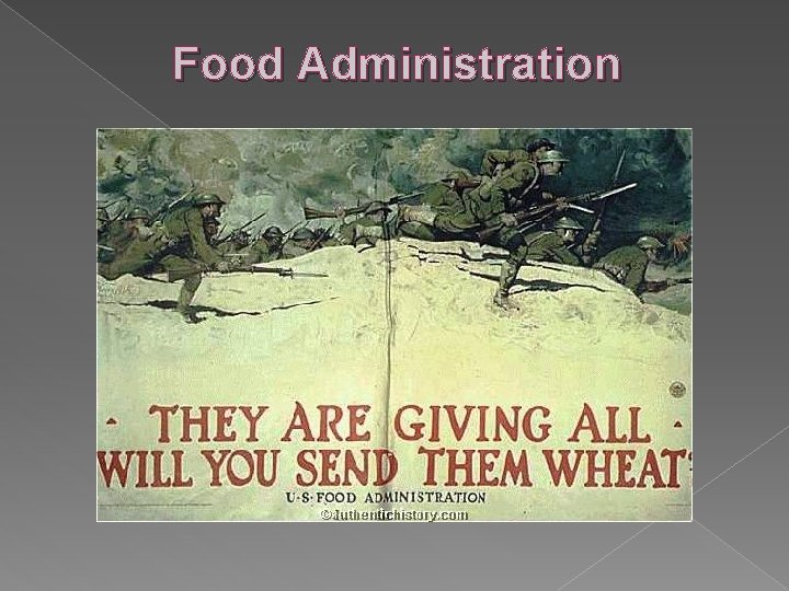 Food Administration 