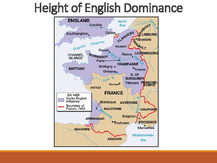 Height of English Dominance 