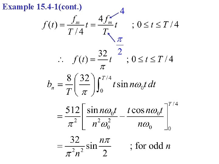 Example 15. 4 -1(cont. ) 