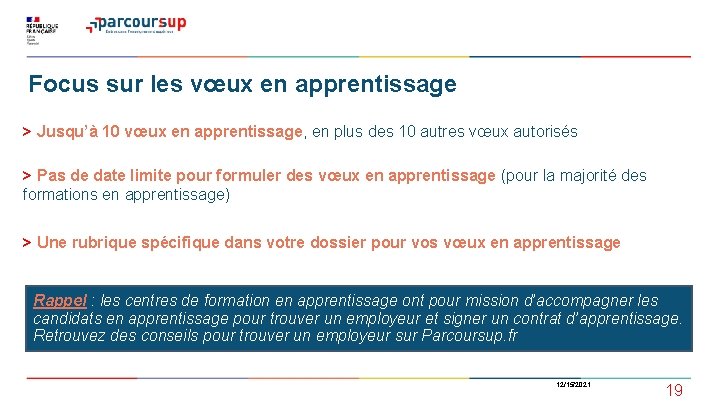 Focus sur les vœux en apprentissage > Jusqu’à 10 vœux en apprentissage, en plus