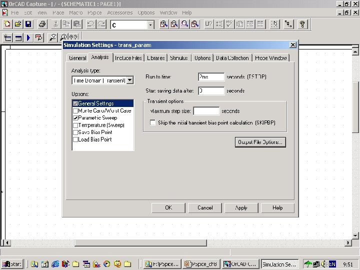 Fig. 82 a Specify the analysis 1 