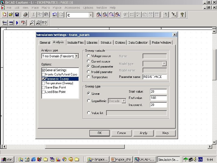 Fig. 82 Specify the analysis 2 