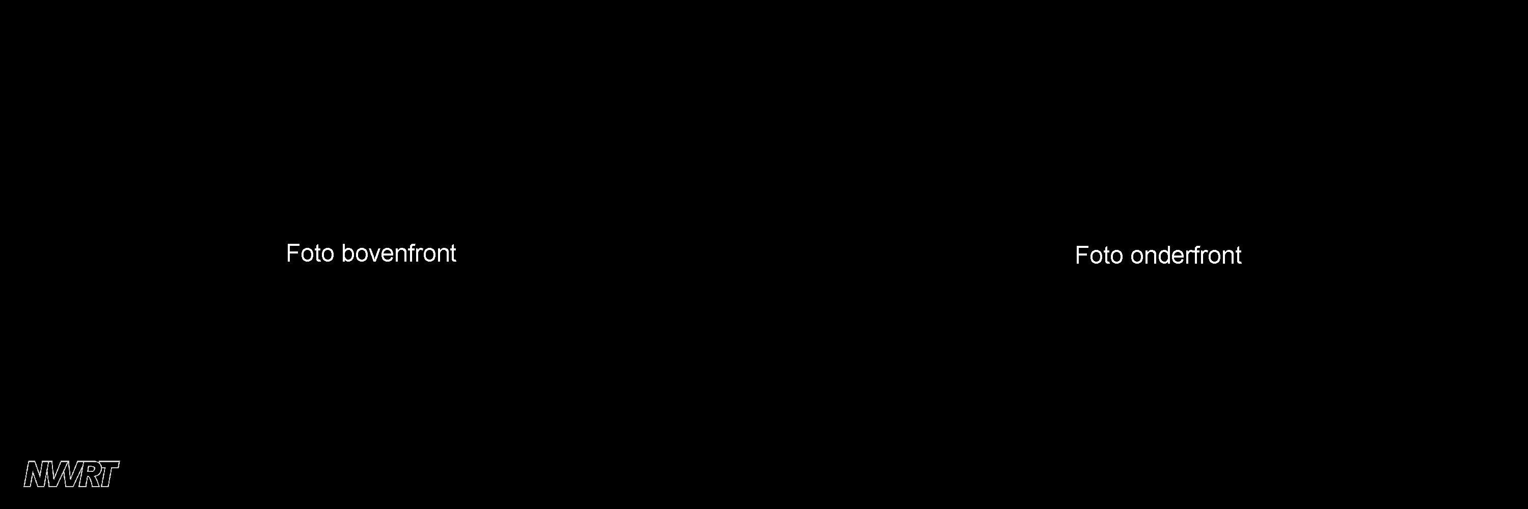 Foto bovenfront Foto onderfront 