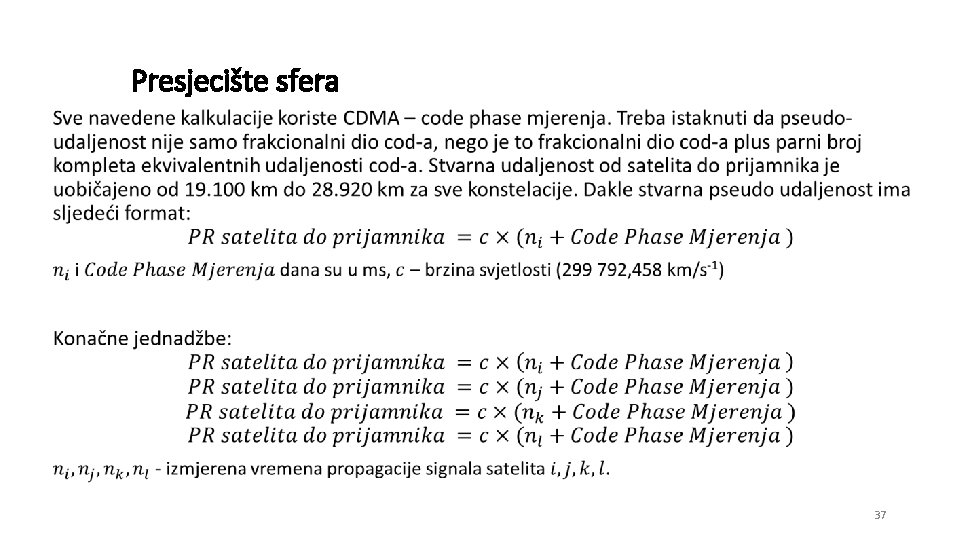 Presjecište sfera • 37 