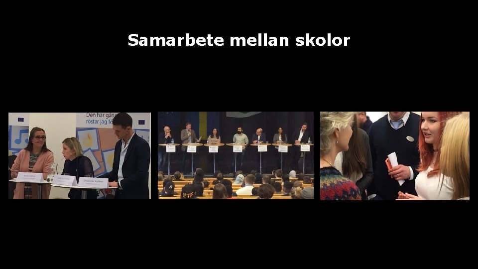 Samarbete mellan skolor 