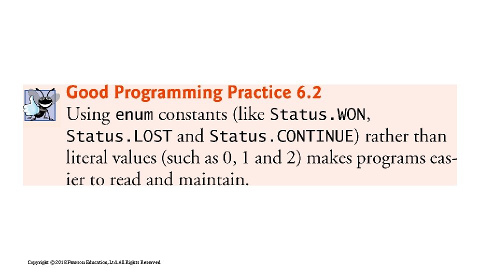 Copyright © 2018 Pearson Education, Ltd. All Rights Reserved 