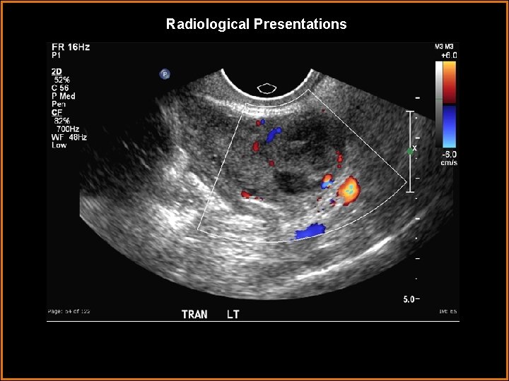 Radiological Presentations 