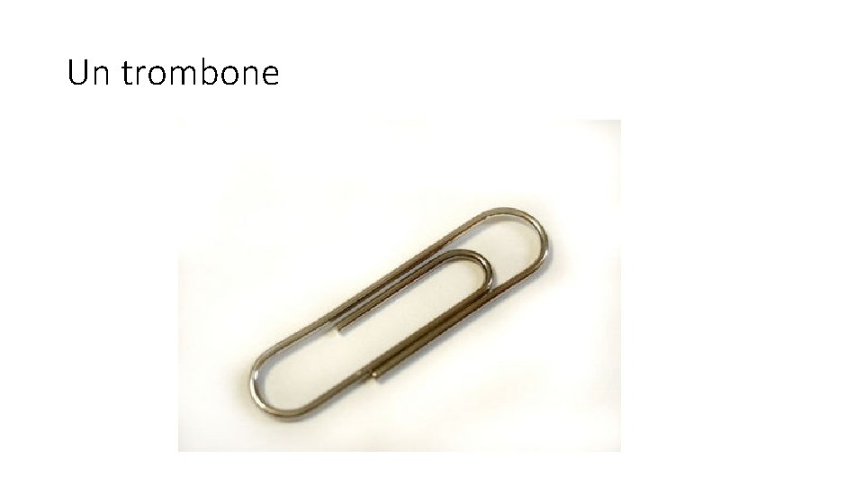 Un trombone 