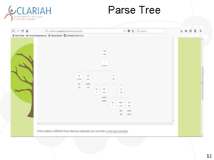 Parse Tree 12 
