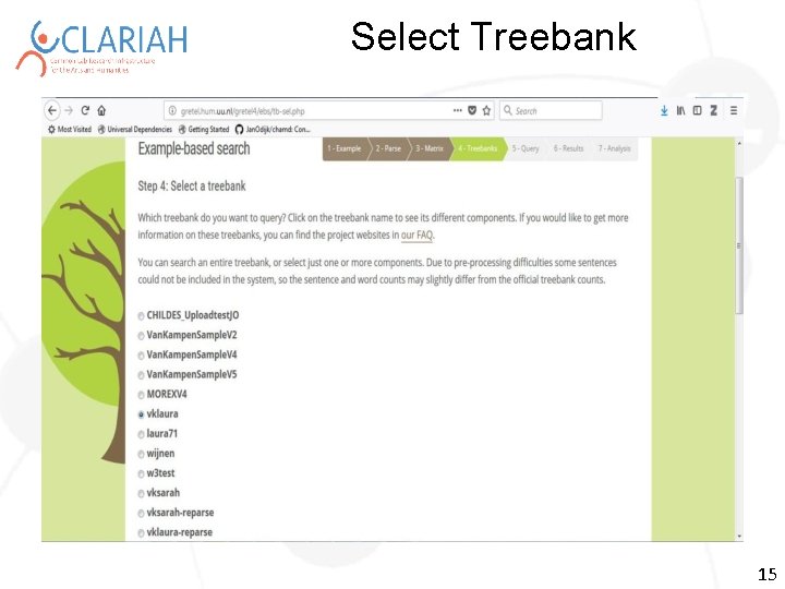 Select Treebank 15 