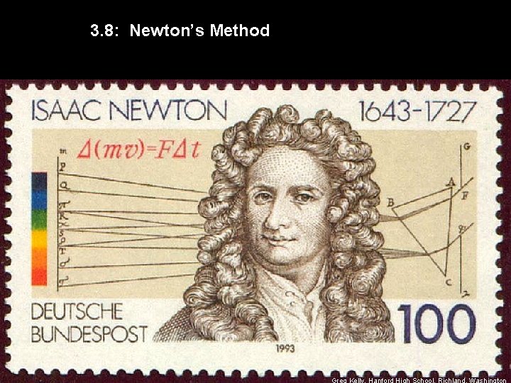 3. 8: Newton’s Method 