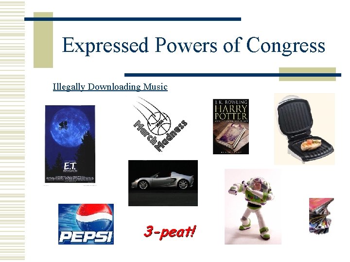 Expressed Powers of Congress Illegally Downloading Music 