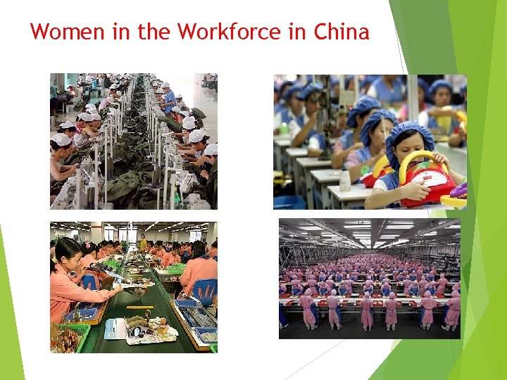 Women in the Workforce in China 