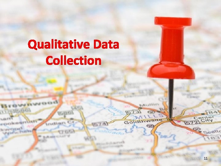 Qualitative Data Collection 11 Qualitative Data Collection 11