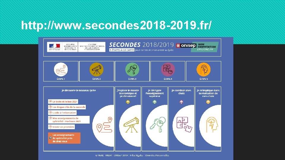 http: //www. secondes 2018 -2019. fr/ 