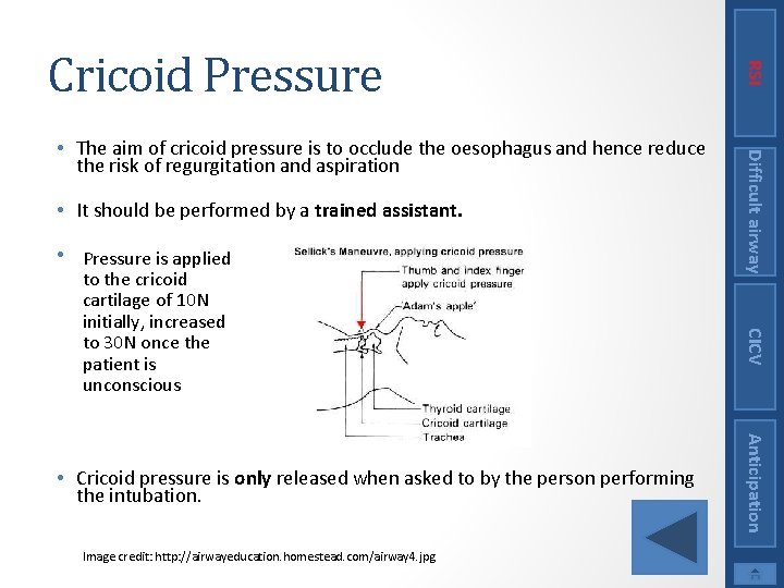  • It should be performed by a trained assistant. • Pressure is applied