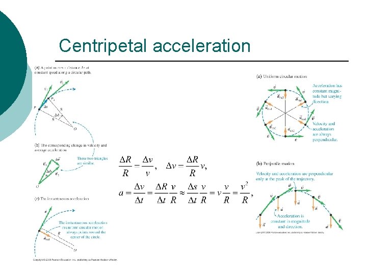 Centripetal acceleration 