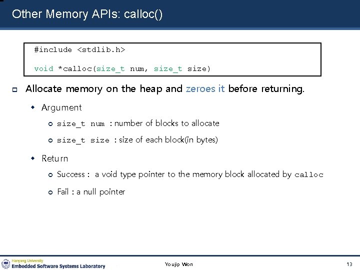 14 Memory API Operating System Three Easy Pieces