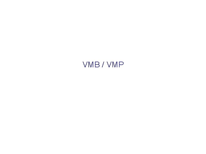 VMB / VMP 