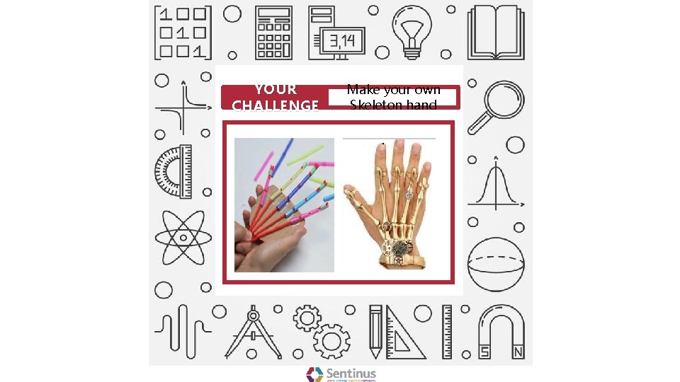 YOUR CHALLENGE Make your own Skeleton hand 