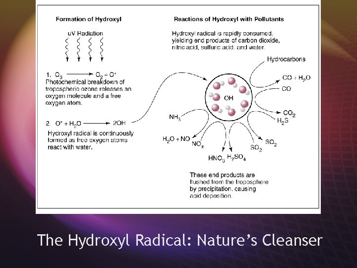 The Hydroxyl Radical: Nature’s Cleanser 
