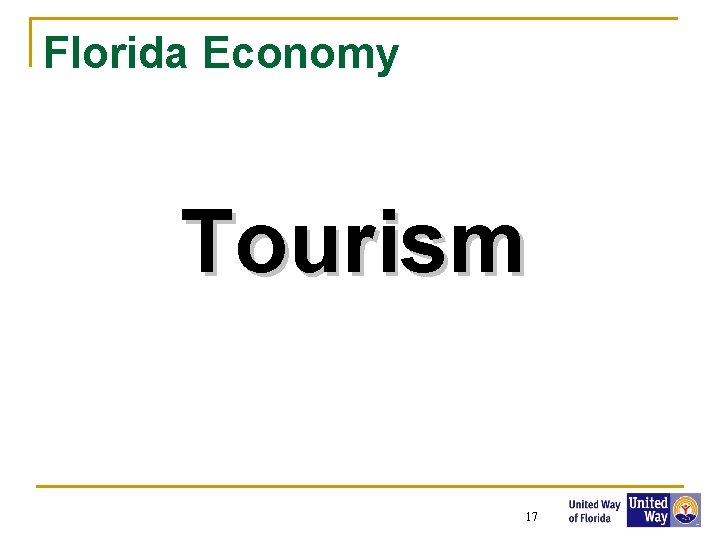 Florida Economy Tourism 17 17 