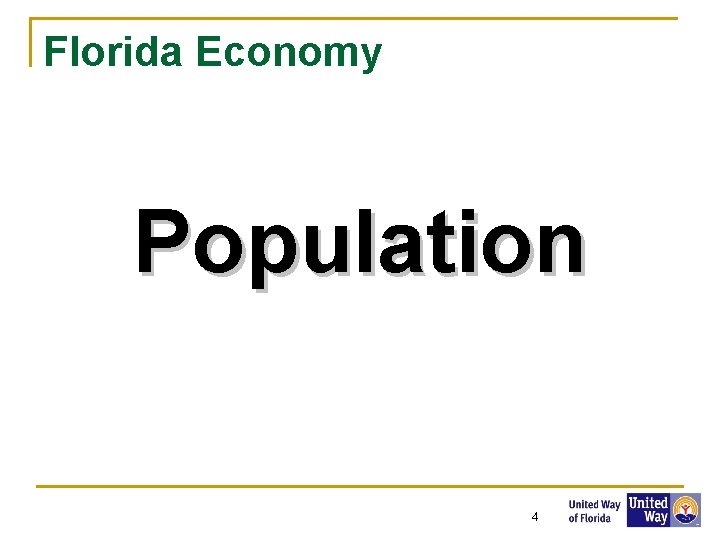 Florida Economy Population 4 4 