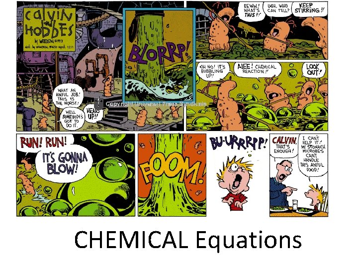 CHEMICAL Equations 