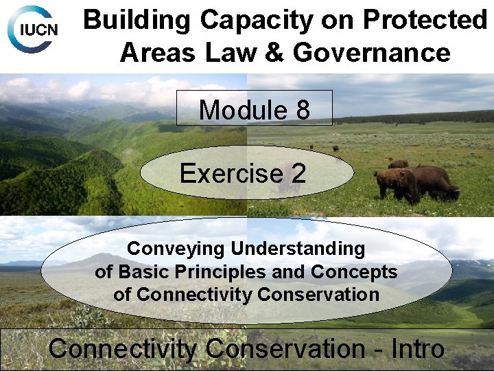 Building Capacity on Protected Areas Law & Governance Module 8 Exercise 2 Conveying Understanding