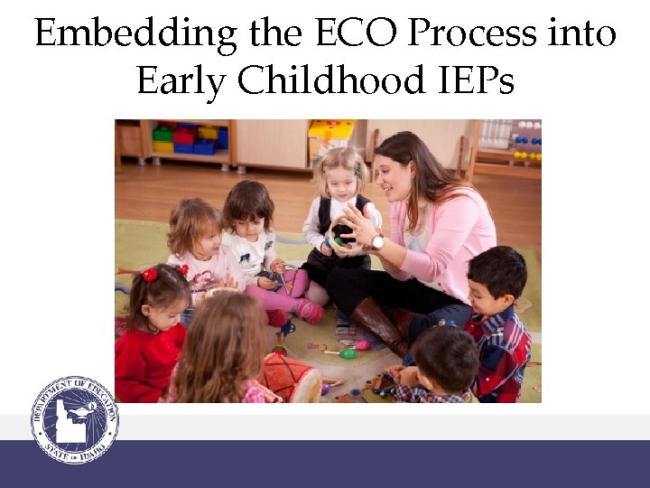 Embedding the ECO Process into Early Childhood IEPs 